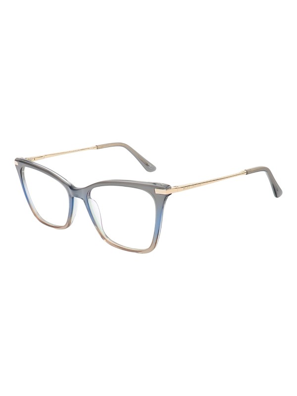 Armação de Oculos Quadrado MJ6372 Azul Translucido
