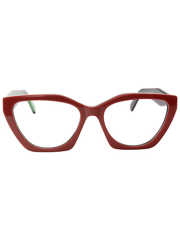 Armação de Óculos Quadrado P26YS Vermelho