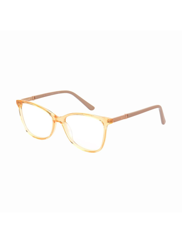 Armacao de Óculos Quadrado TF5702 Laranja e Nude