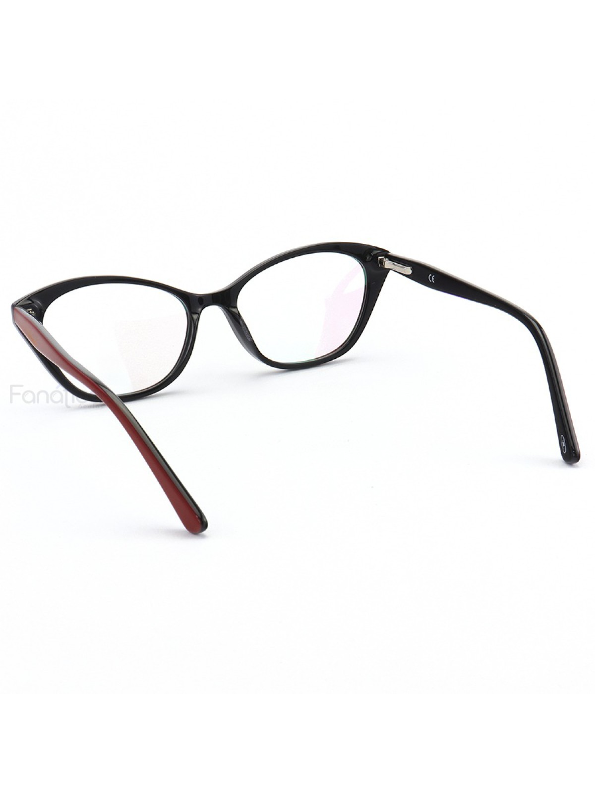 Armação de Óculos Quadrado Vhe4052 Vermelho