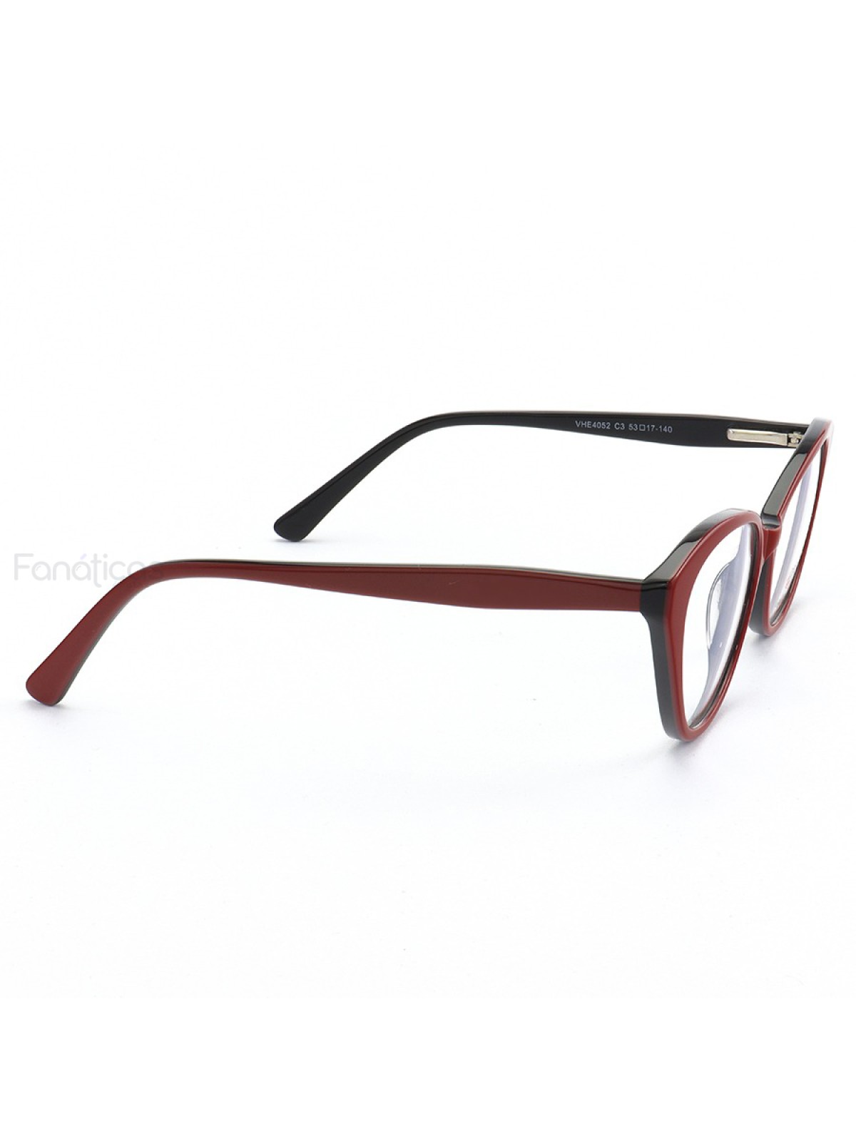 Armação de Óculos Quadrado Vhe4052 Vermelho
