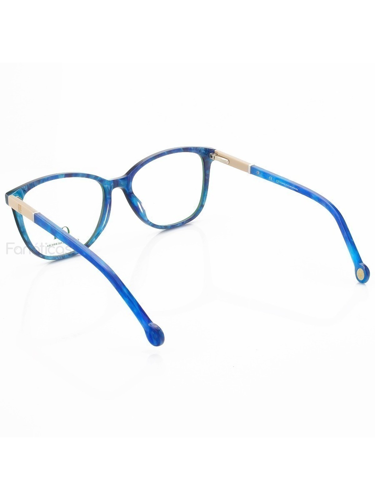 Armação de Óculos Quadrado VHE813 Azul