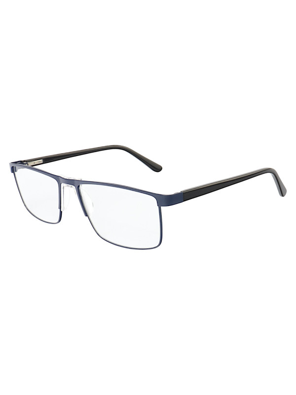 Armação de Óculos AQ230914 Retangular Azul e Preto