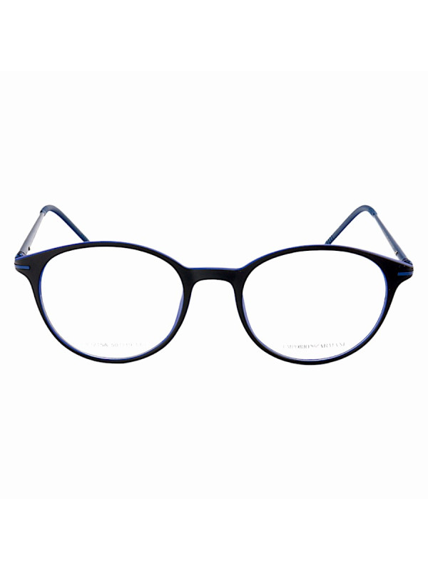 Armação de Óculos Redondo EA3215 Preto e Azul