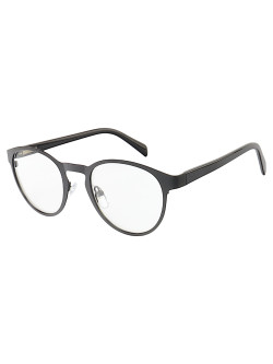 Armação de Óculos AQ240507 Redondo Preta