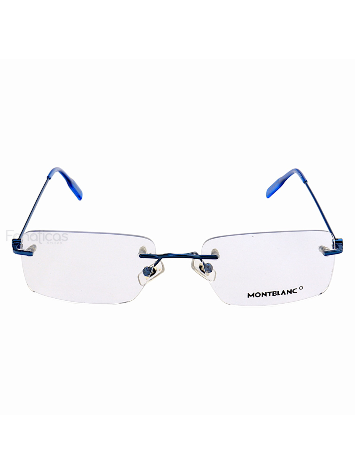 Armação de Óculos Retangular Balgriff MB0101AO Azul