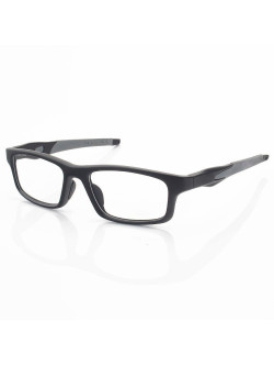 Armação de Óculos Retangular Crosslink OX8037 Preto e Cinza