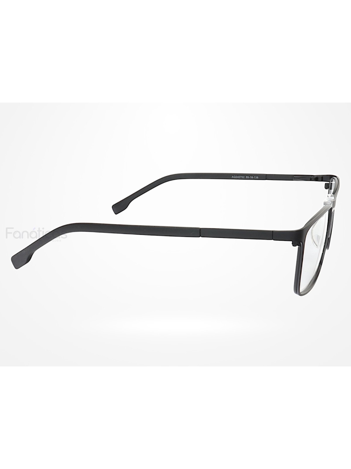 Armação de Óculos AQ240702 Retangular Preto