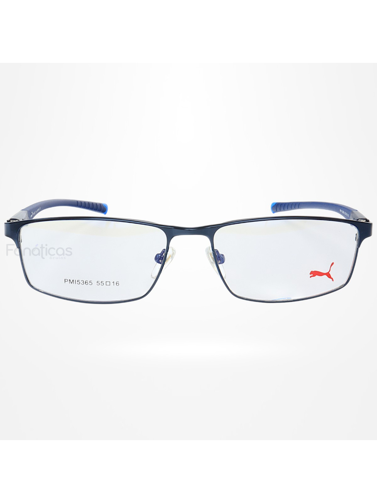 Armação de Óculos Retangular PM15365 C5 Azul