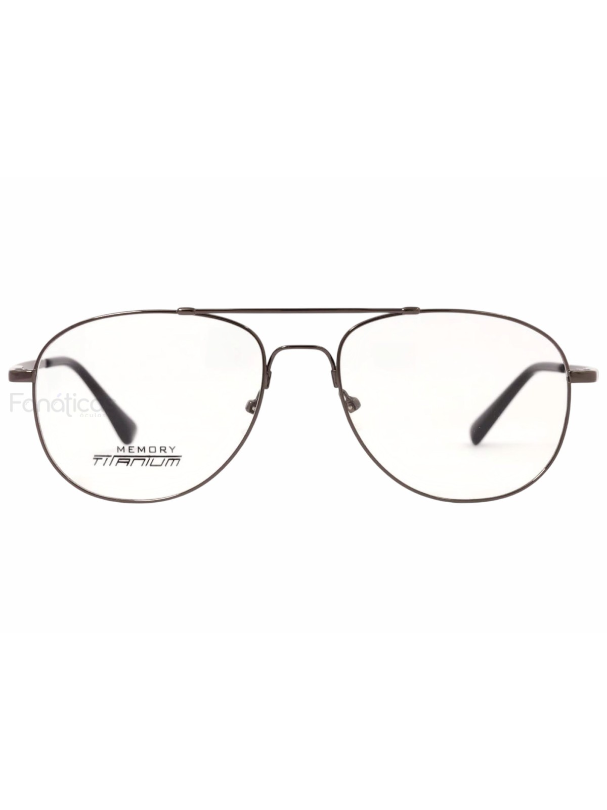 Armação de Óculos Aviador MJ9014 Memory Titanium