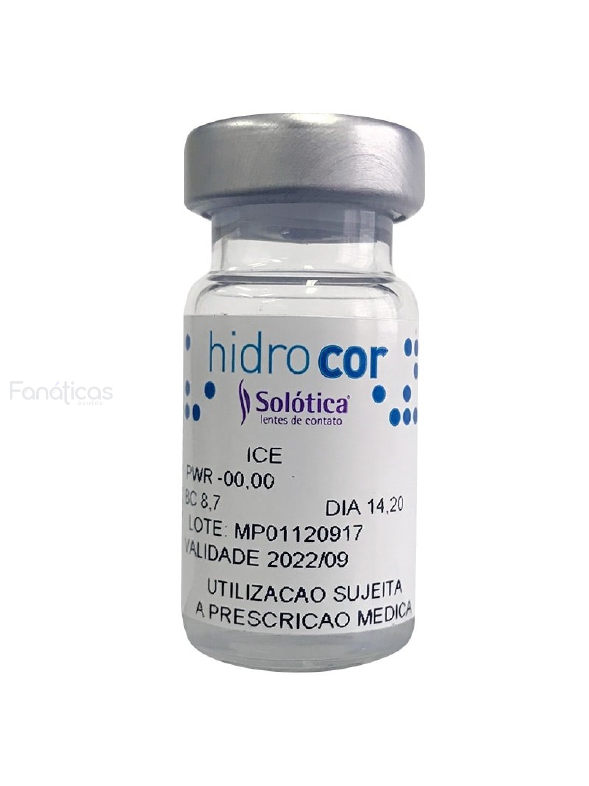 Lentes de Contato Solótica Hidrocor Sem Borda Anual