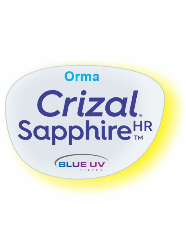Lentes Essilor Orma + Crizal Sapphire Blue UV