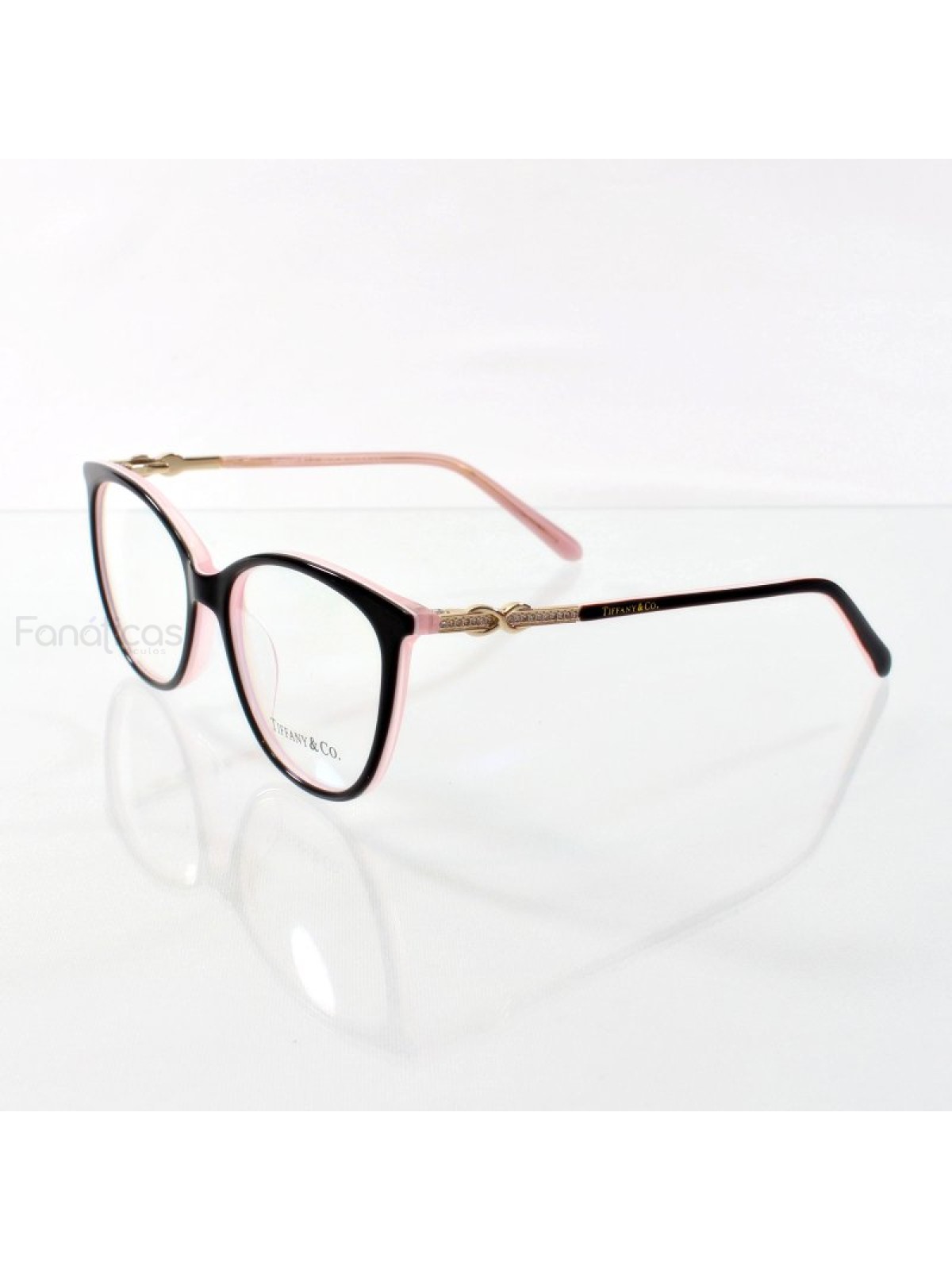 Oculos Armação de Grau - TF2143-B Marrom e Rosa 