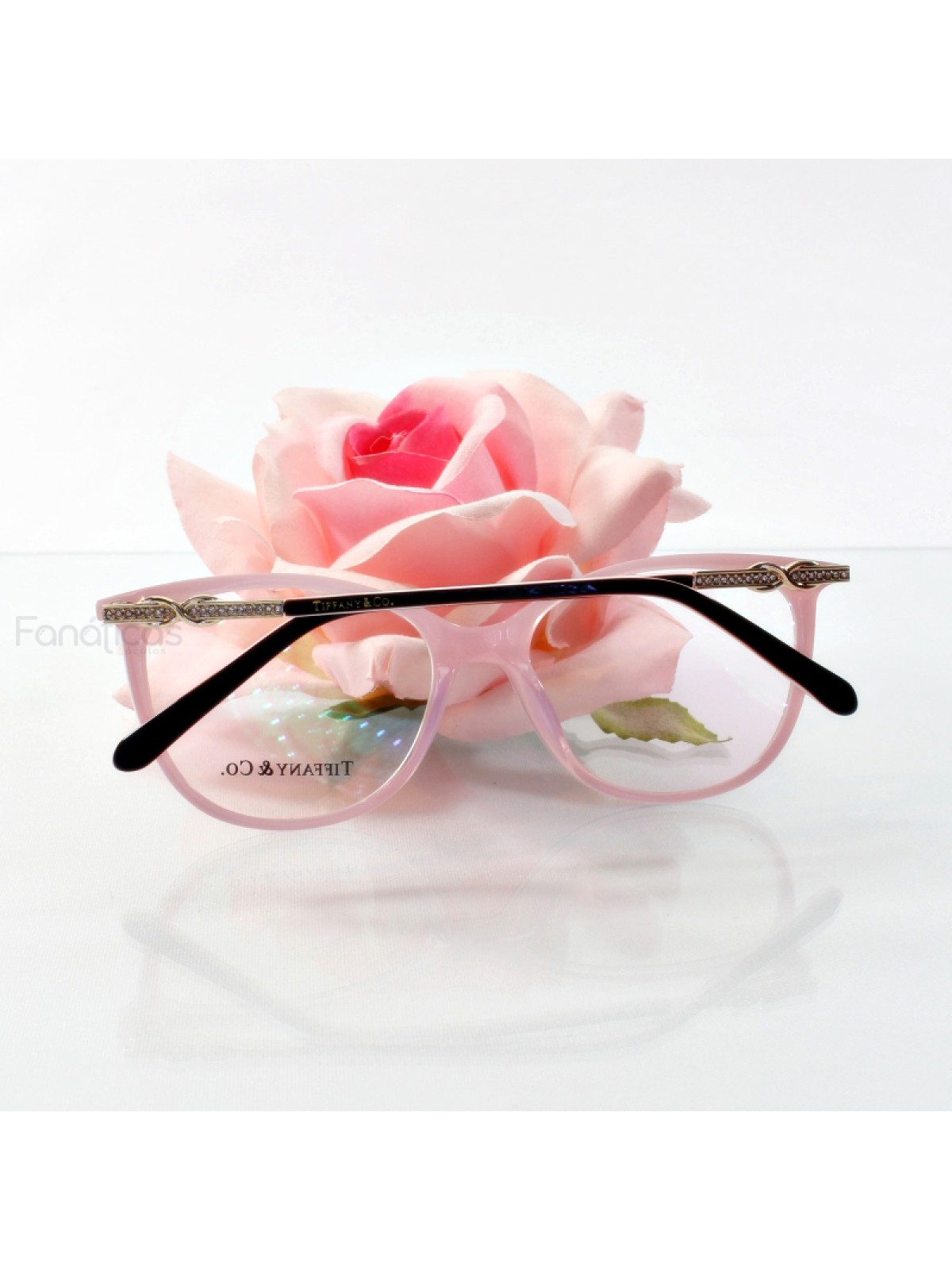 Oculos Armação de Grau - TF2143-B Marrom e Rosa 