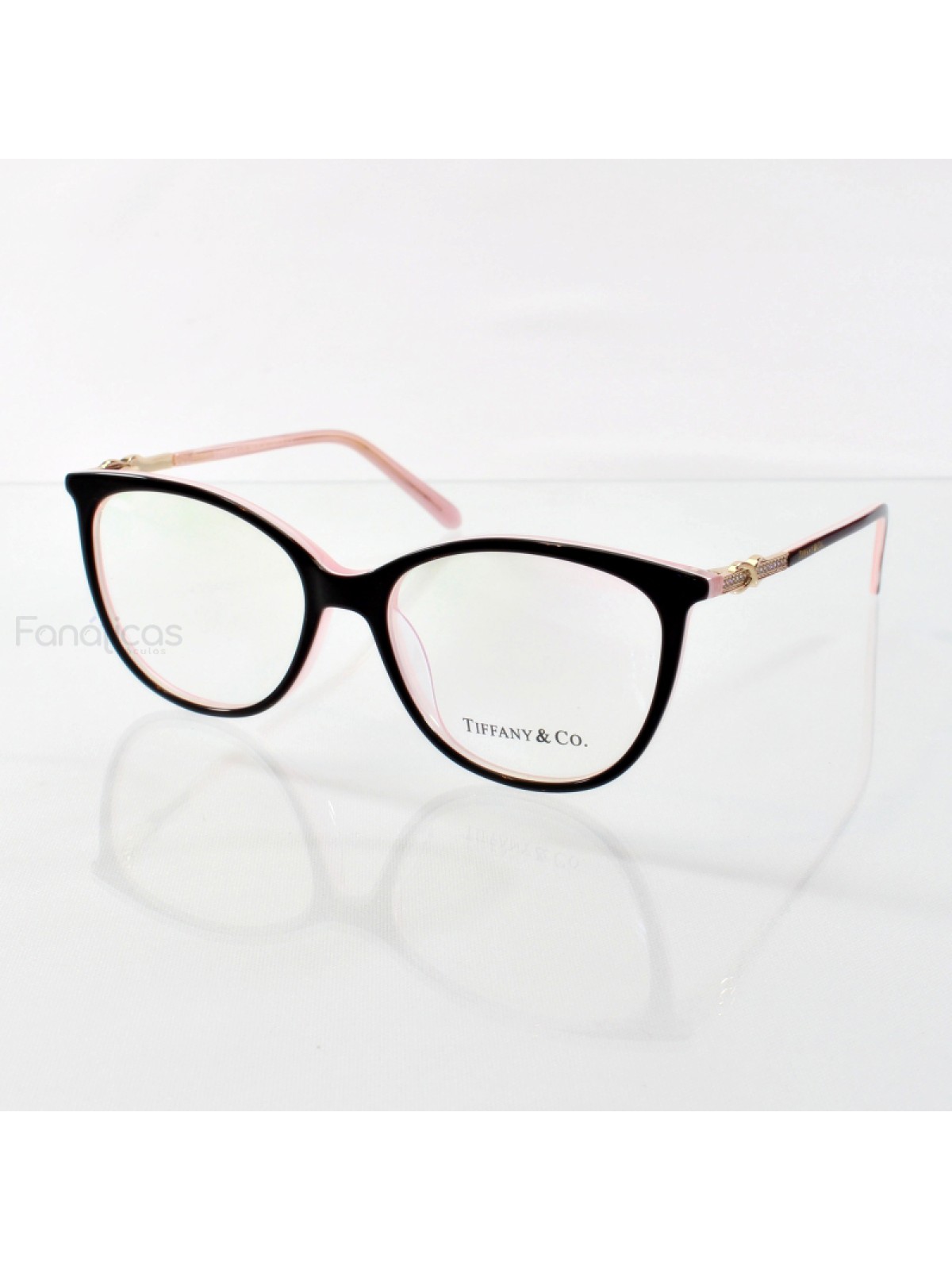 Oculos Armação de Grau - TF2143-B Marrom e Rosa 