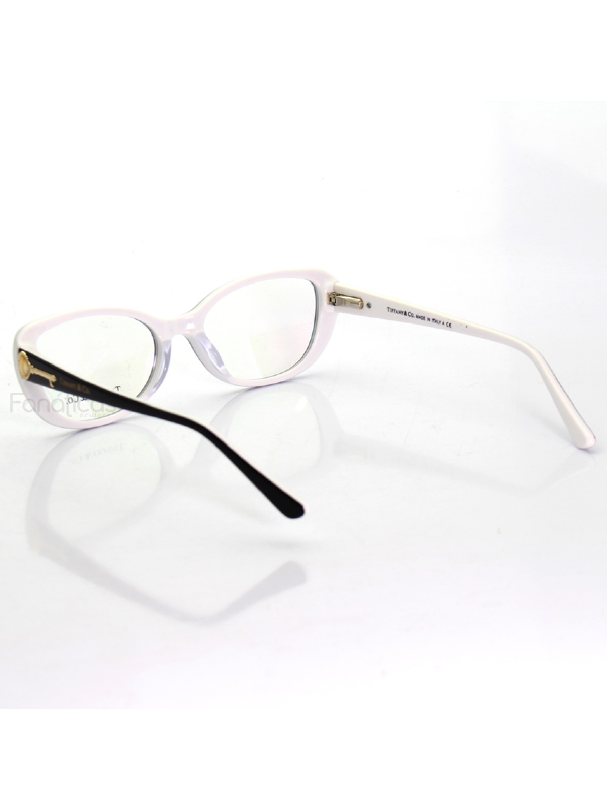 Oculos Armação de Grau -TF 2105 Chave - Preto e Branco