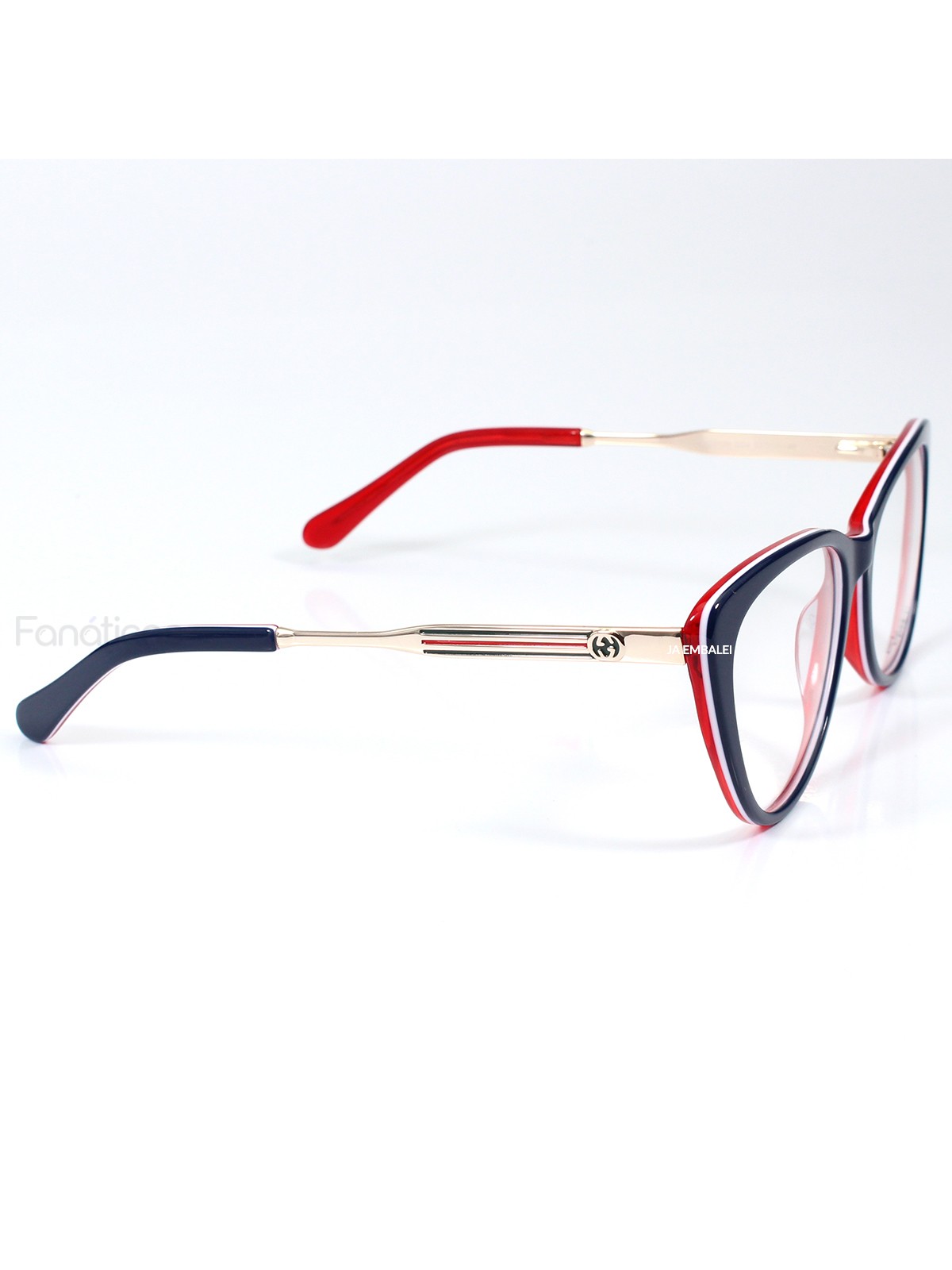 Óculos Armação de Grau GG3126 - Azul e Vermelho
