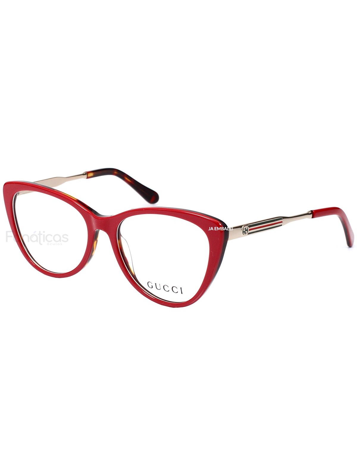 Óculos Armação de Grau GG3126 - Vermelho