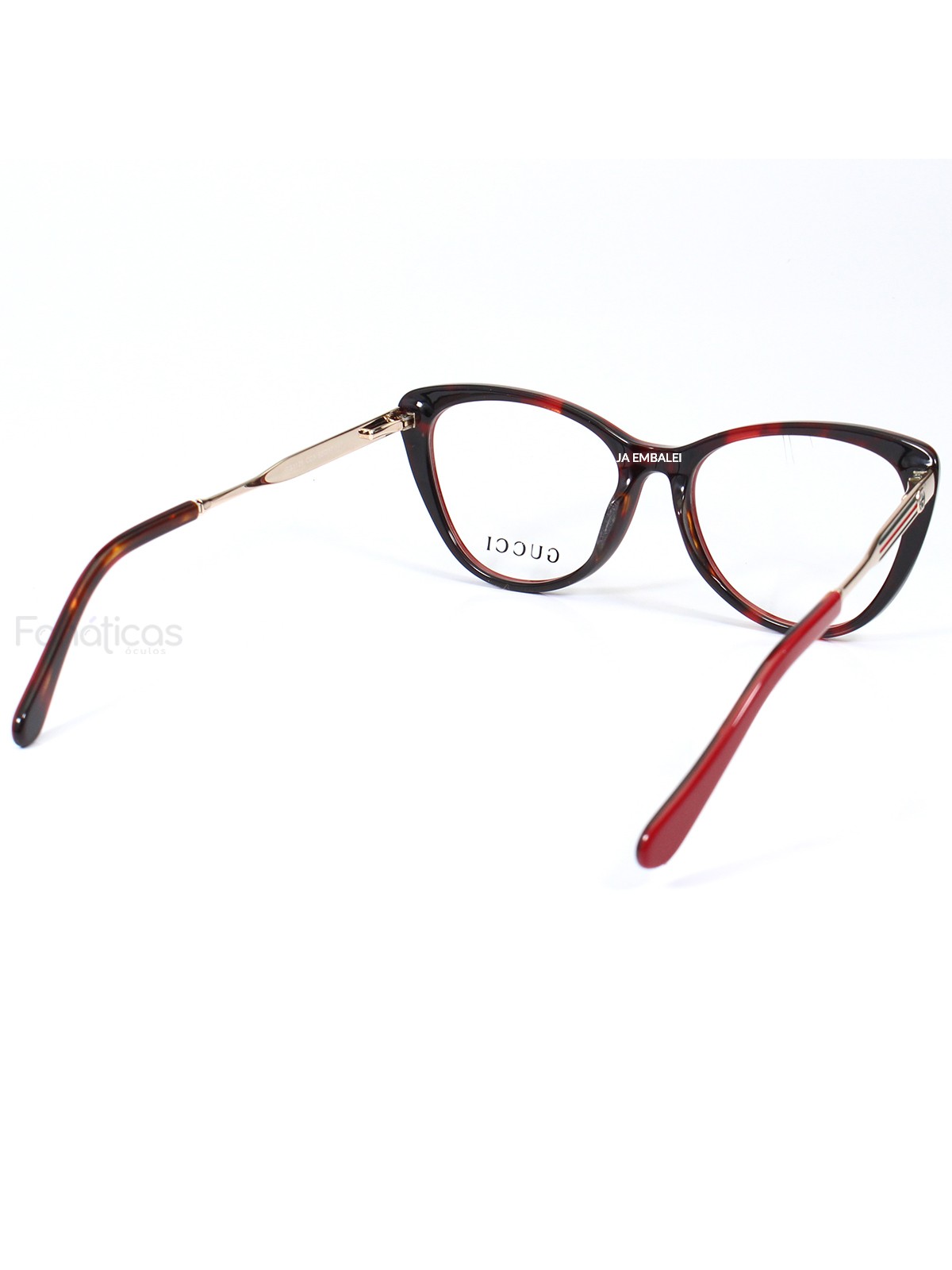 Óculos Armação de Grau GG3126 - Vermelho