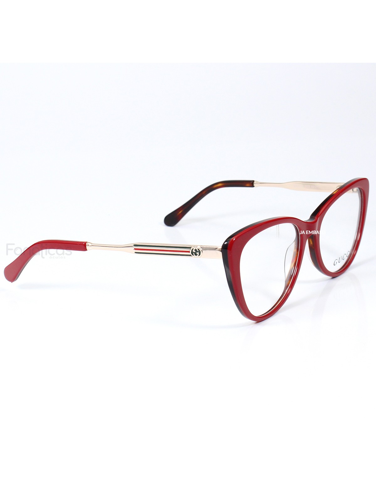 Óculos Armação de Grau GG3126 - Vermelho