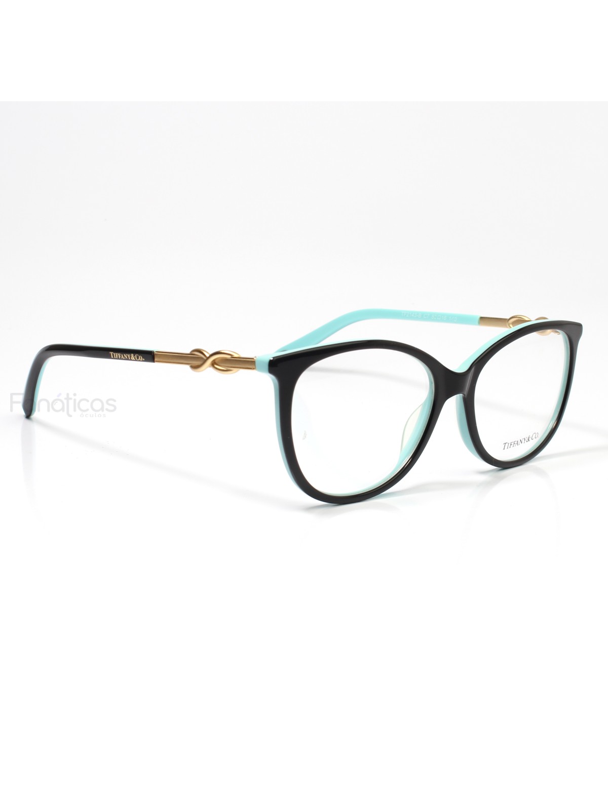 Oculos Armação de Grau Infinito - TF2143-B Fosco - Preto e Azul