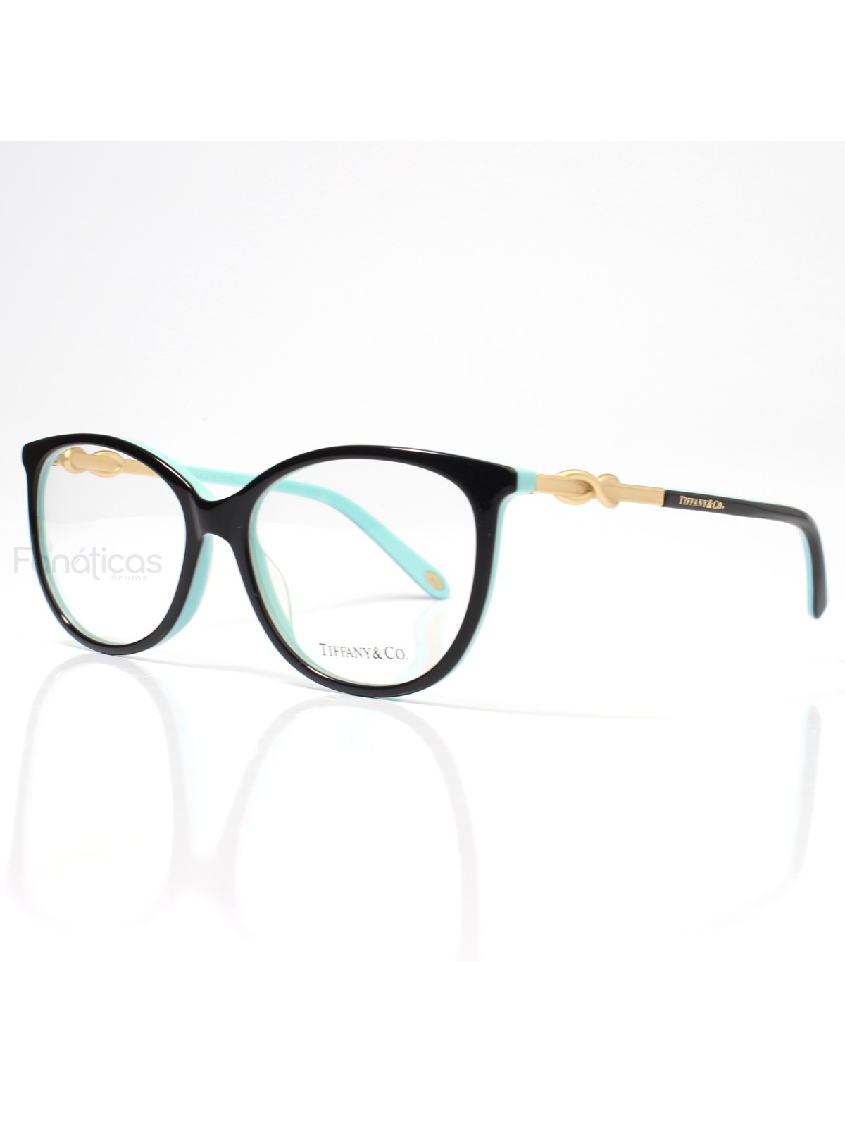Oculos Armação de Grau Infinito - TF2143-B Fosco - Preto e Azul