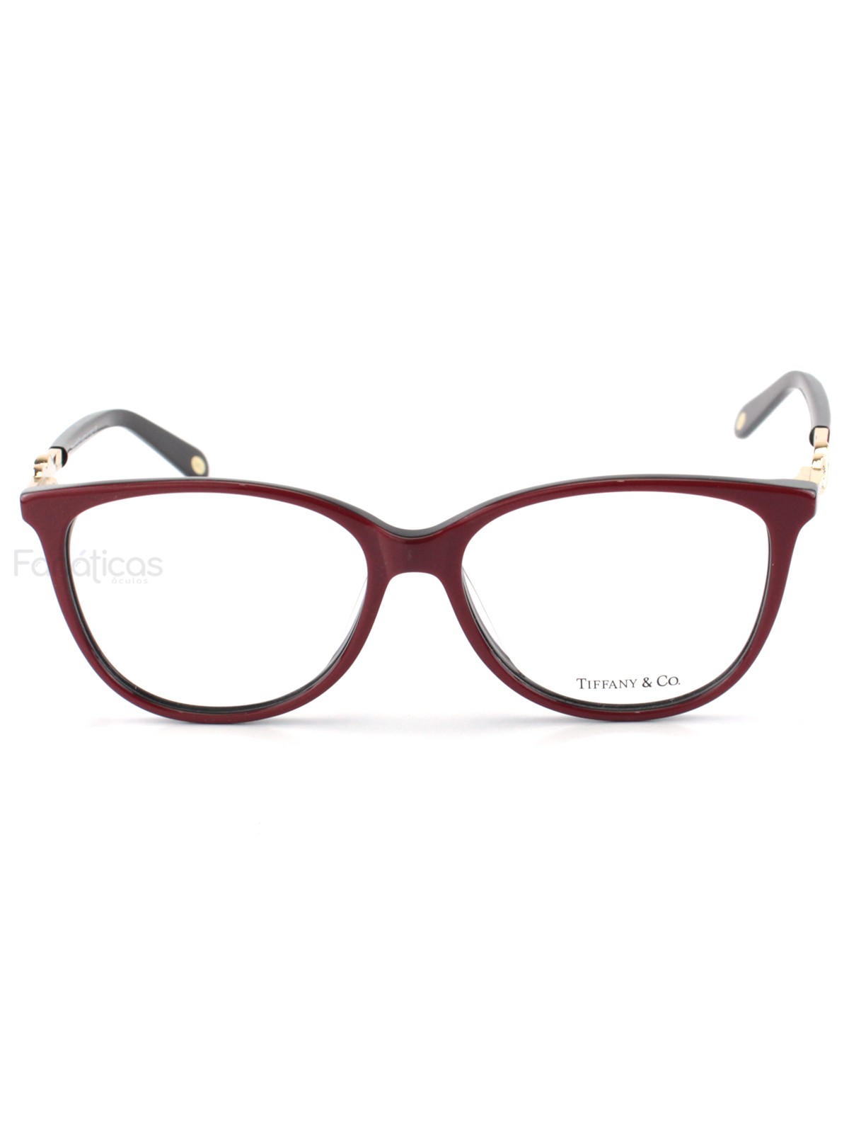 Óculos Armação de Grau Infinito TF2143-B Vermelho e Preto