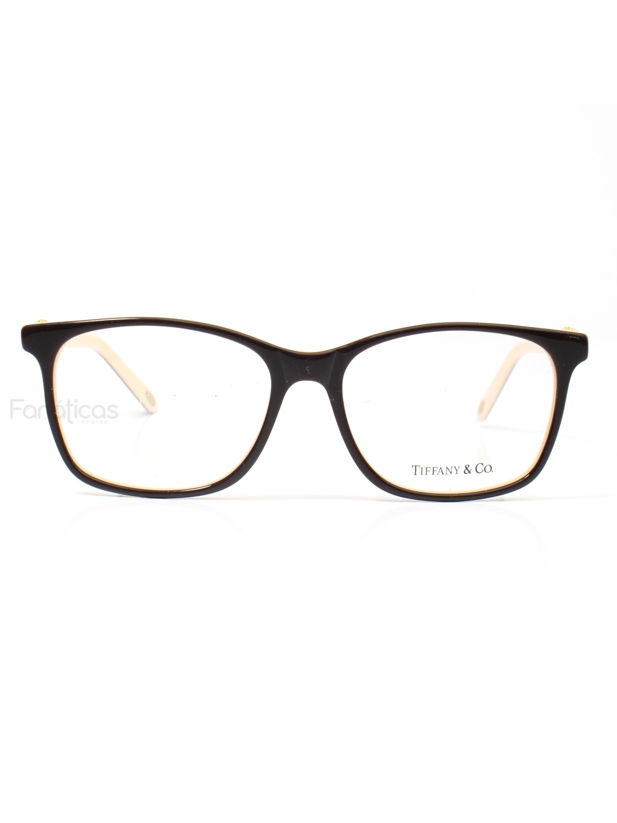 Óculos Armação de Grau Laço - TF2220B 8139 Marrom e Creme