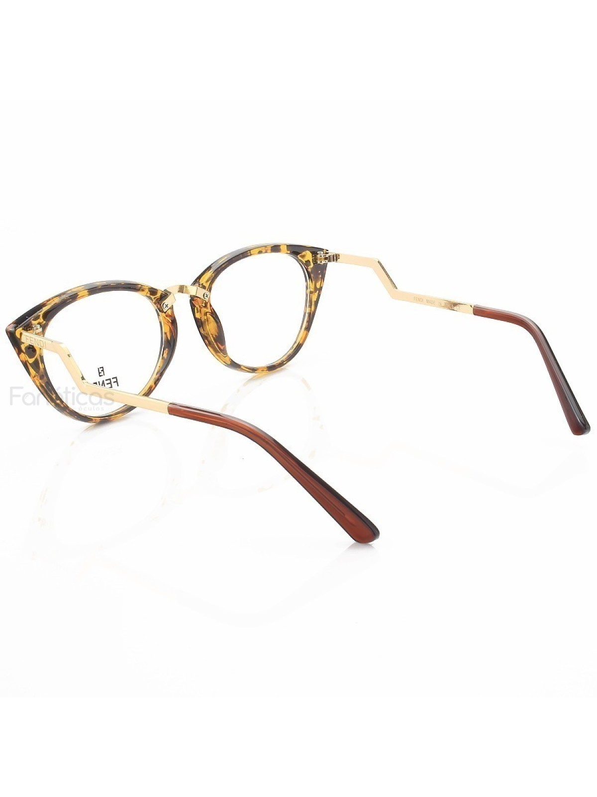 Óculos Armação de Grau Orchidea FF0118/S - Marrom Tartaruga