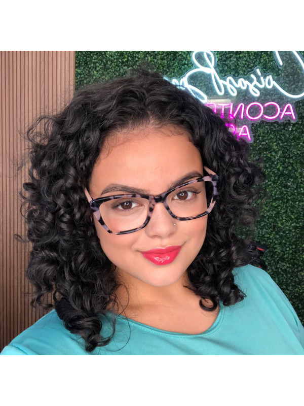 Oculos Armação de Grau SK5173 Rosa Tartaruga