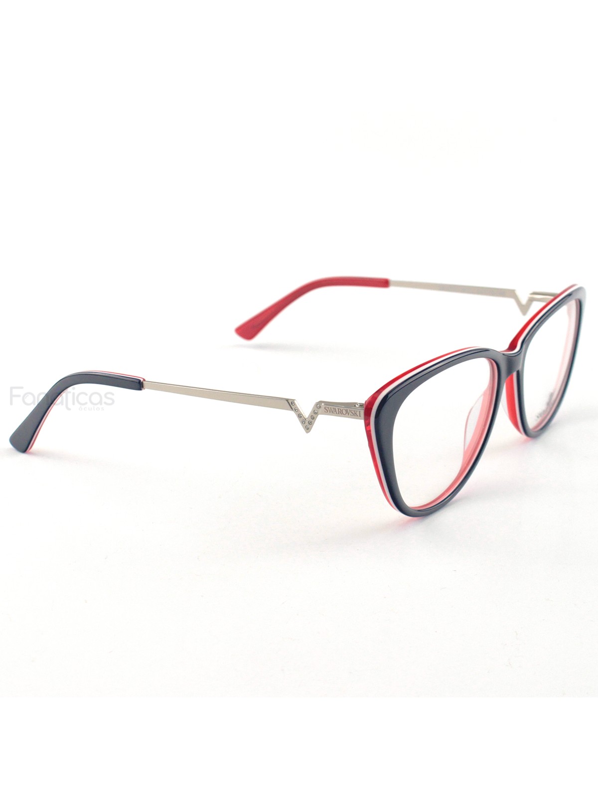 Oculos Armação de Grau SK5232 Azul e Vermelho