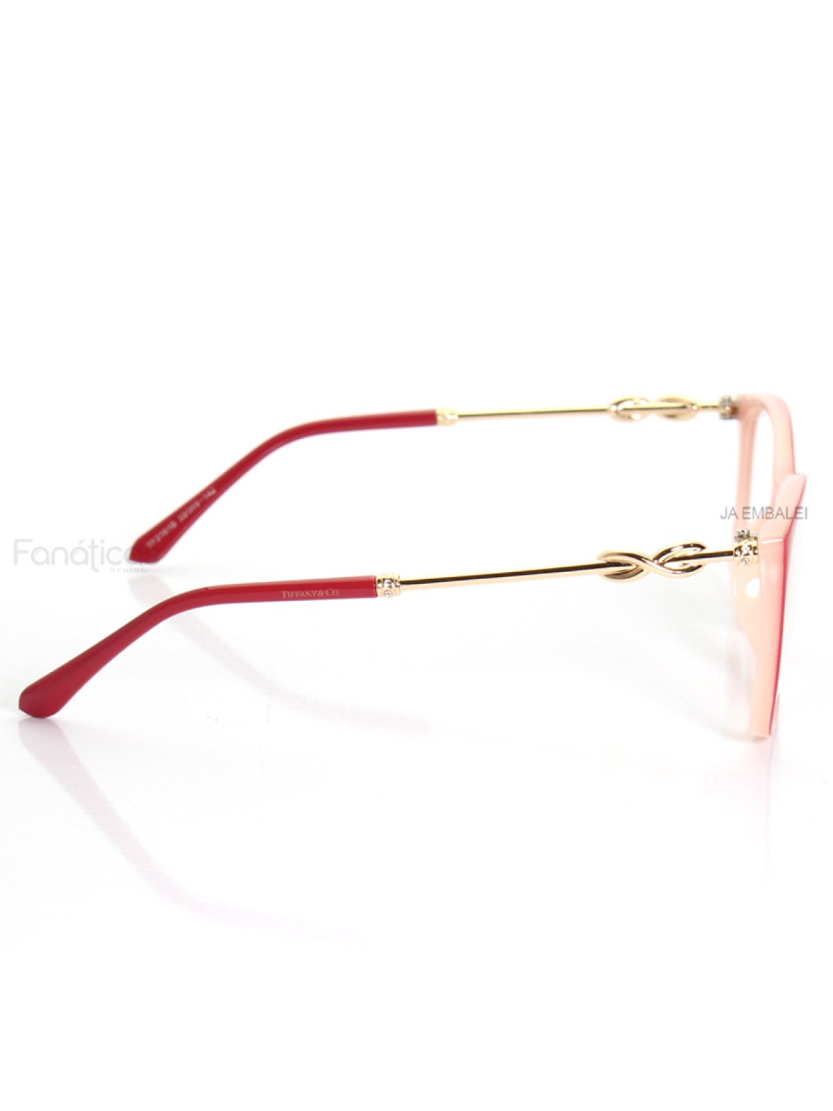Oculos Armação de Grau TF2160 - Carmesin + KIT