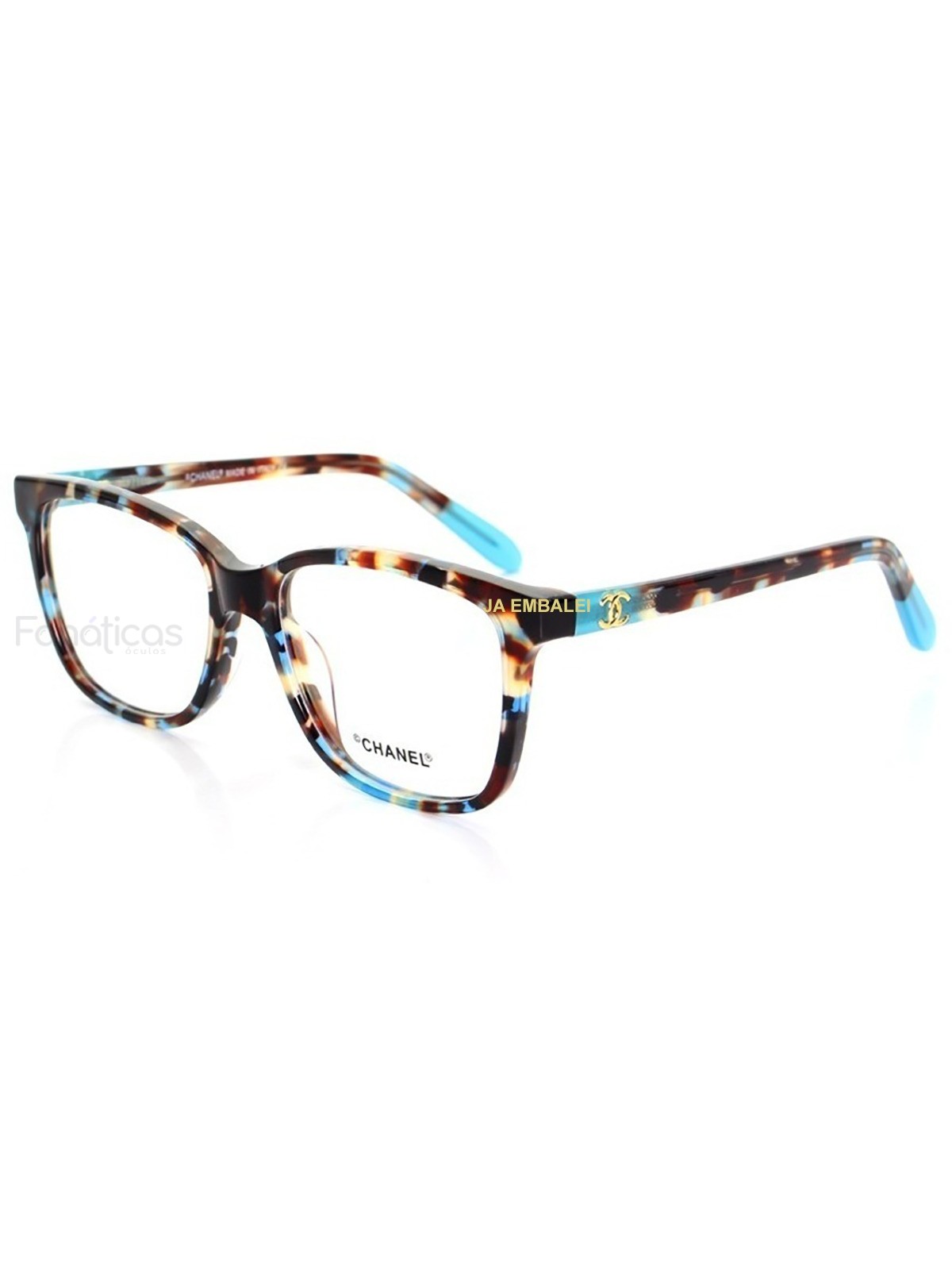 Oculos Armação de Grau X3272 - Azul Tartaruga