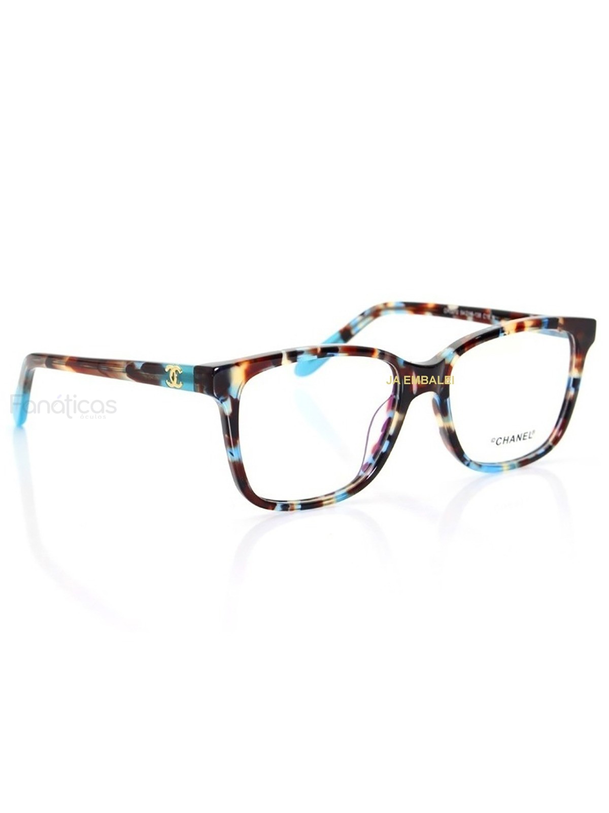 Oculos Armação de Grau X3272 - Azul Tartaruga