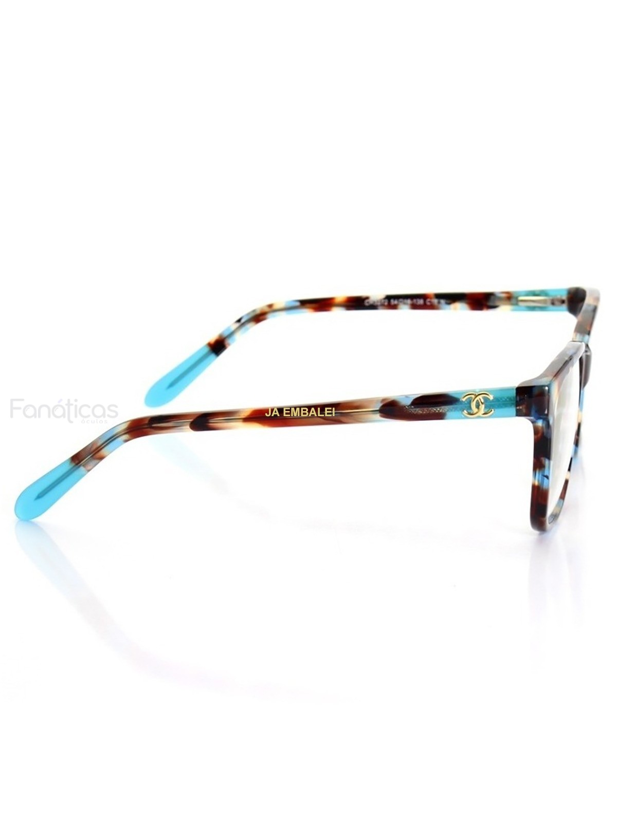 Oculos Armação de Grau X3272 - Azul Tartaruga