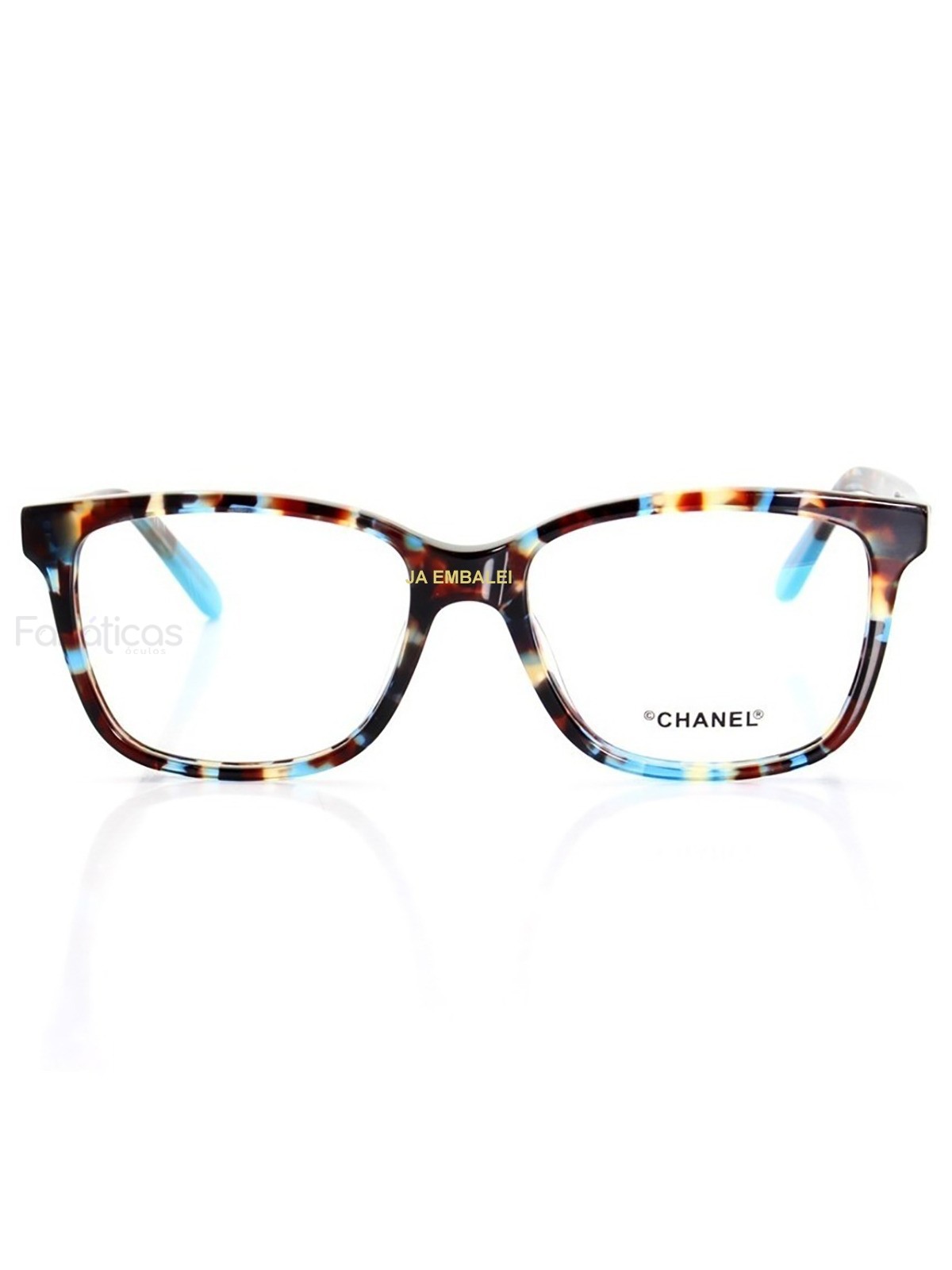 Oculos Armação de Grau X3272 - Azul Tartaruga