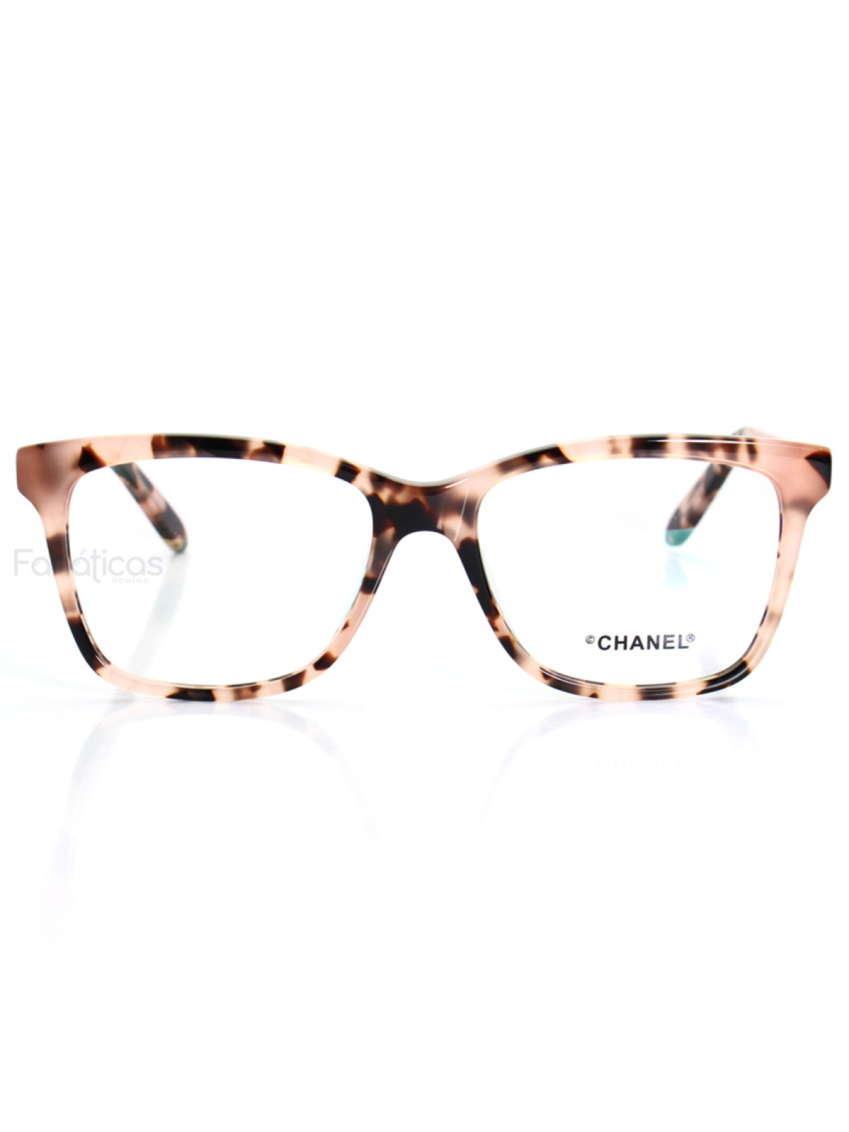 Oculos Armação de Grau X3272 - Tartaruga e Rosa