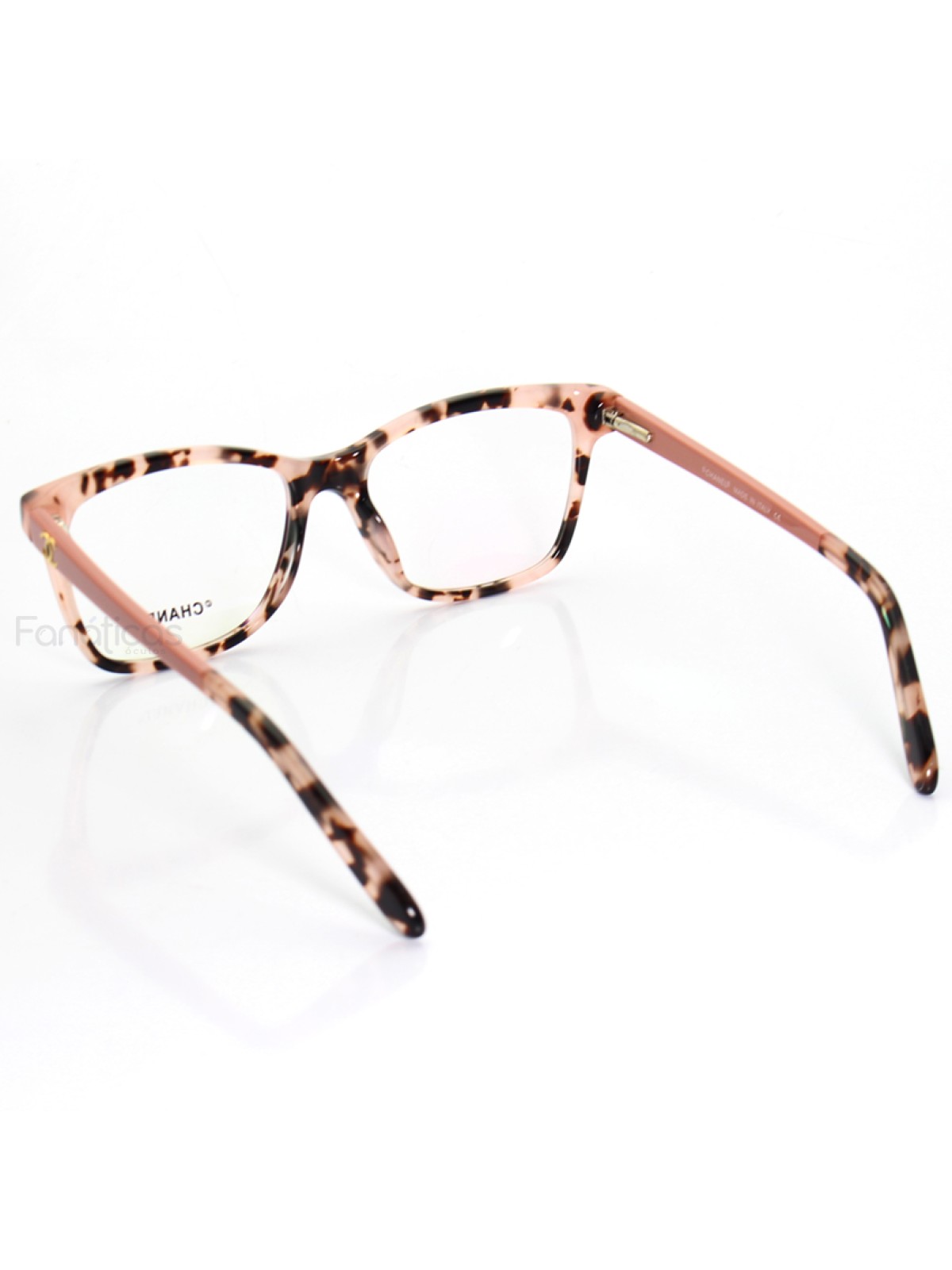Oculos Armação de Grau X3272 - Tartaruga e Rosa