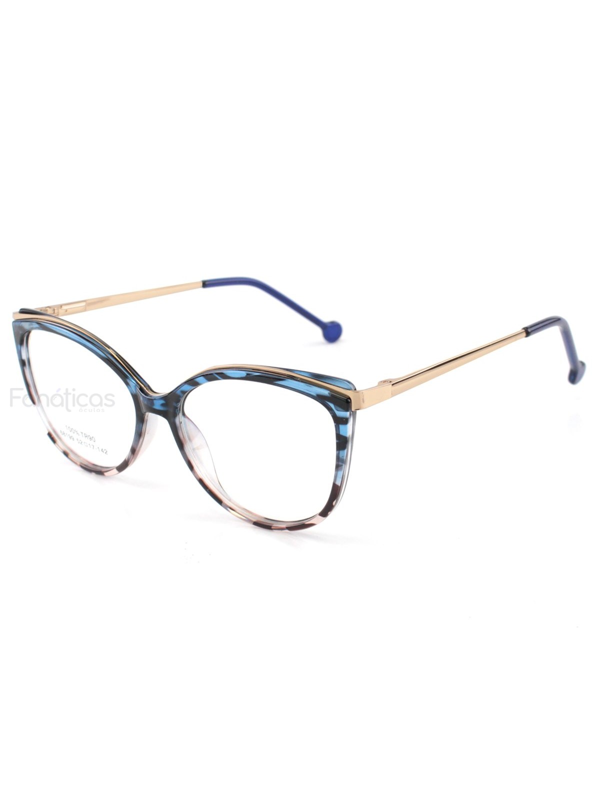 Oculos Armação Para Grau Alita - Azul Degrade