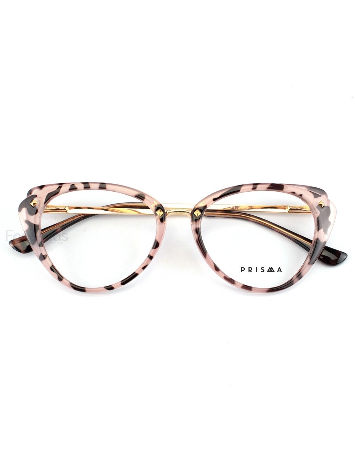 Oculos Armação Para Grau Gatinho AH - Rosa Onça