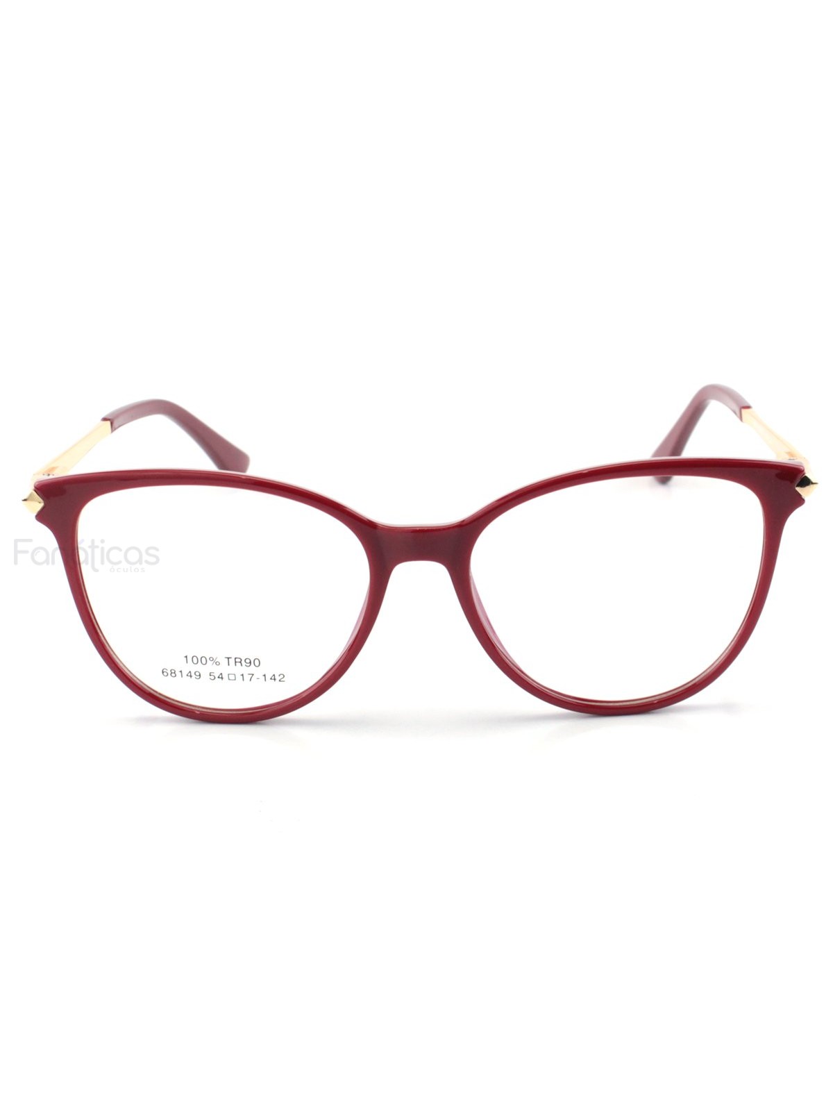 Oculos Armação Para Grau Vênus - Vermelha