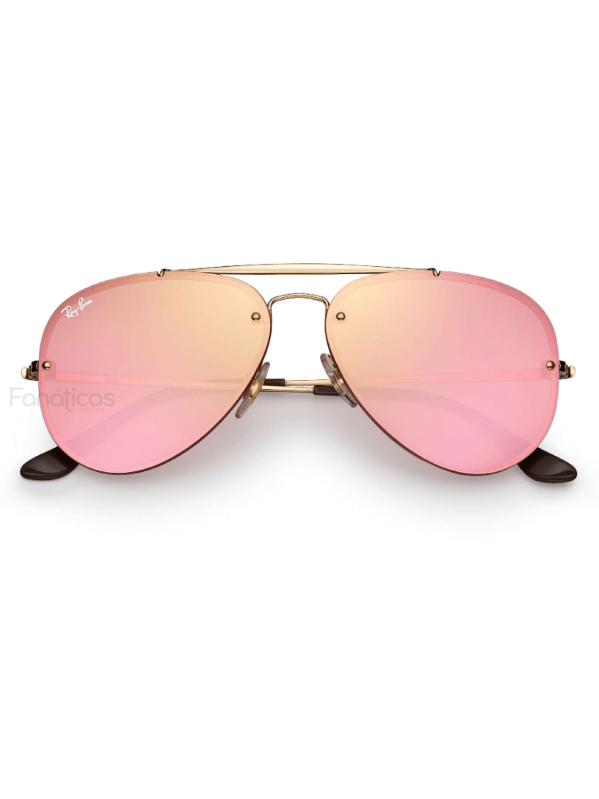 Óculos de Sol Blaze Aviator RB3584N Dourado e Rosa