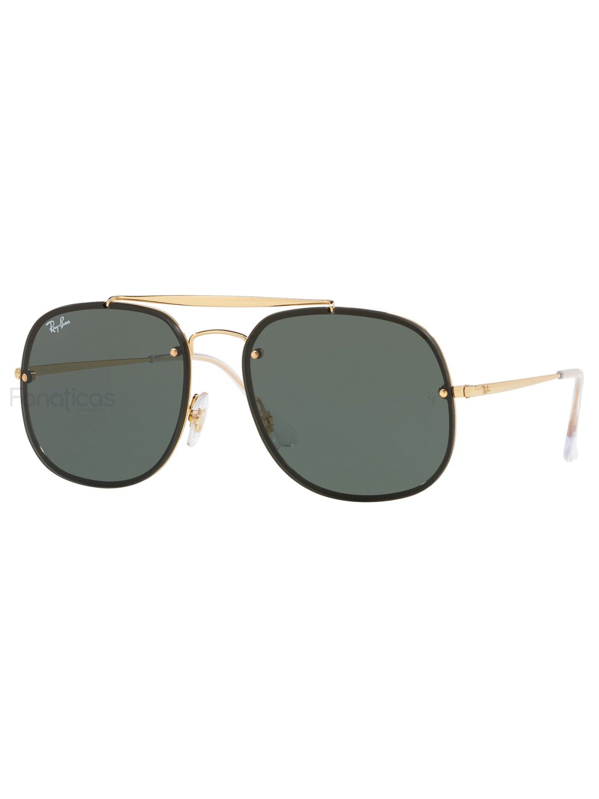 Óculos de Sol Blaze General RB3583N Dourado Lente Verde G15