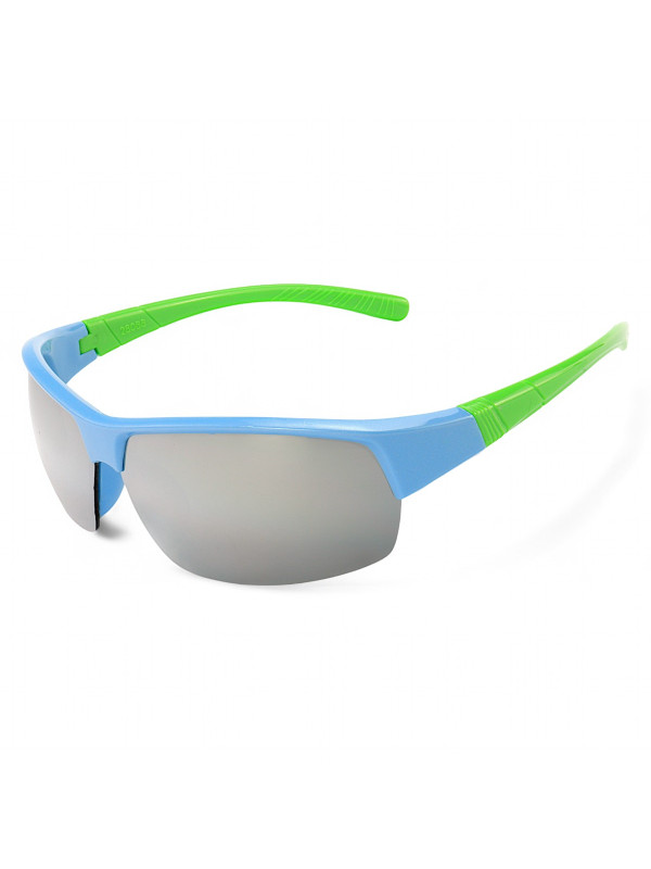 Óculos De Sol Esportivo Snider Azul Espelhado