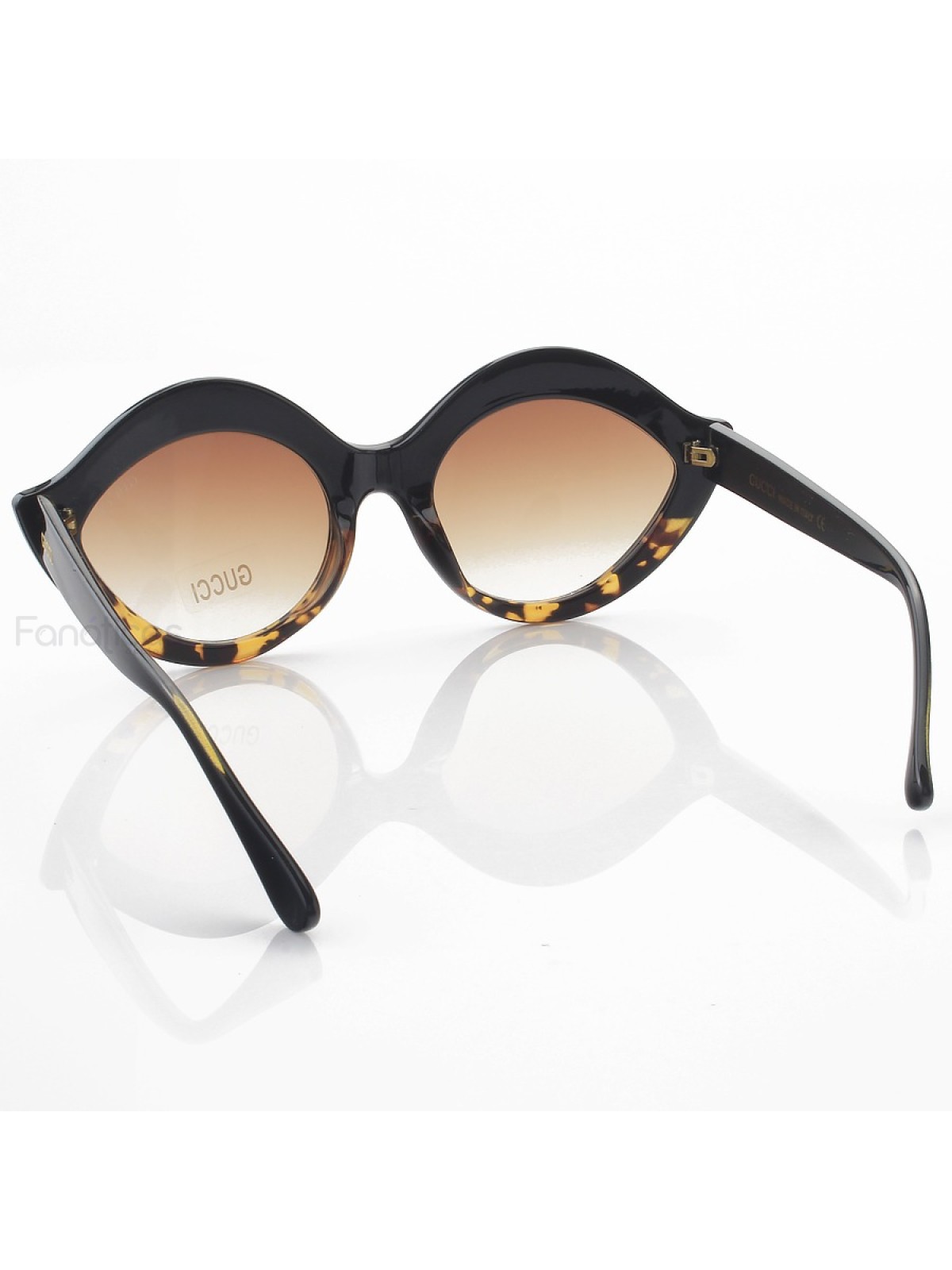 Óculos de Sol GG0085 Preto e Tartaruga