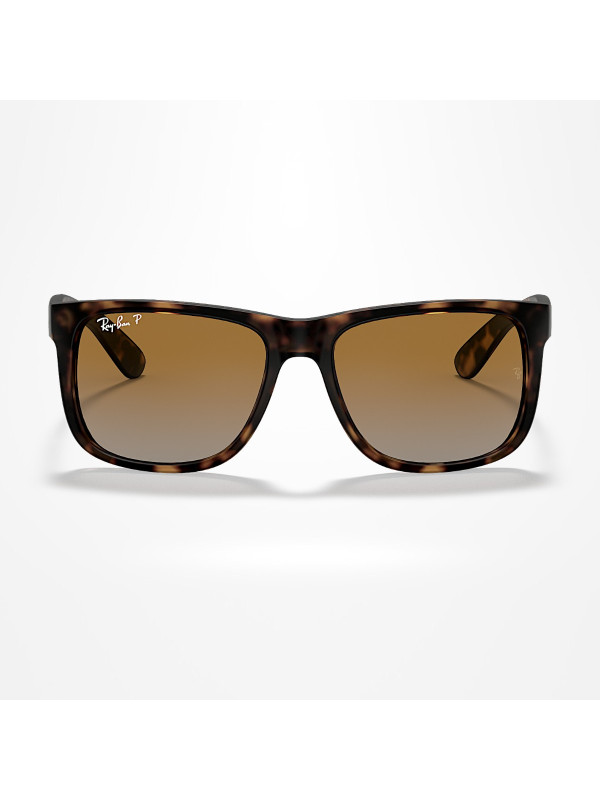 Óculos de Sol Justin Tartaruga e Lente Marrom Degrade RB4165