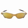 Óculos de Sol Lupa Metal Juju Dourado e Lente 24K