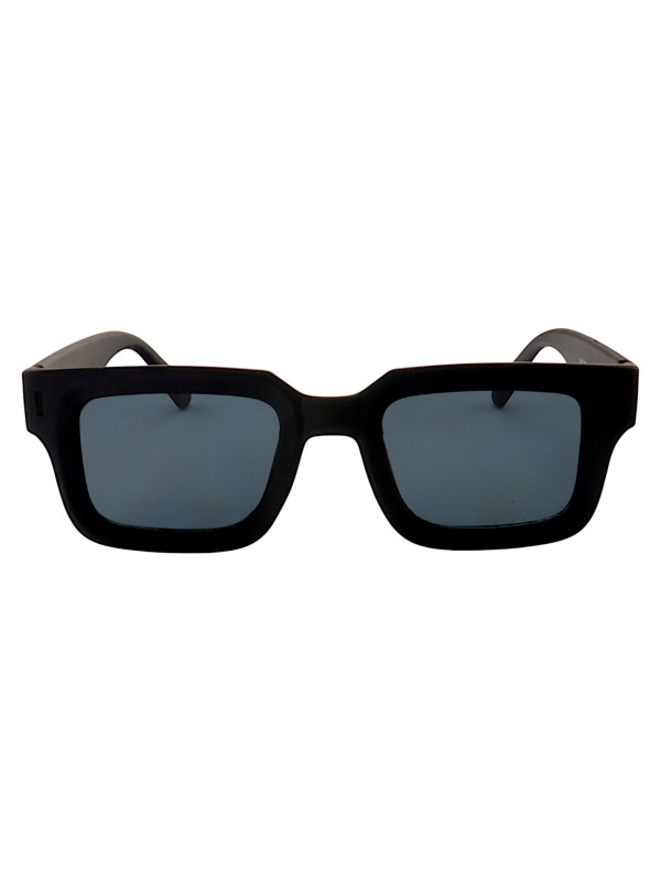 Óculos de Sol Mark Quadrado Preto Fosco