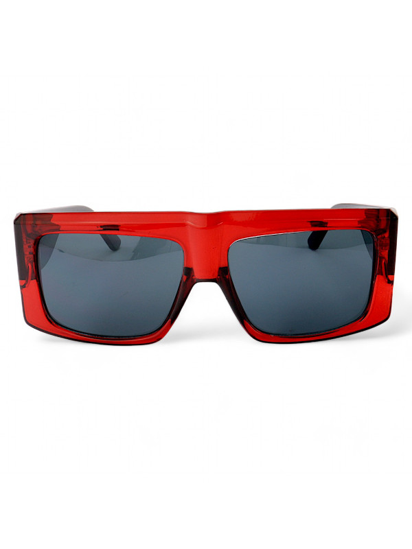 Óculos de Sol Mascara Filip Vermelho e Preto