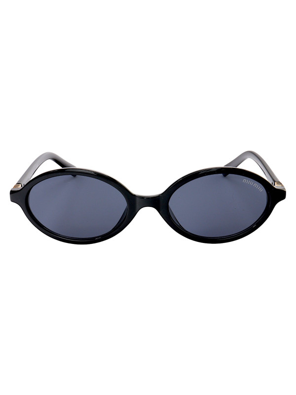 Óculos De Sol Oval MM Preto 